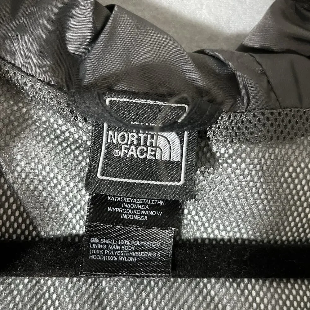 North Face Hyvent Jacket Boys XL 18/20 Black, Mesh Lined, Hood, Full Zip‎ 3 In 1